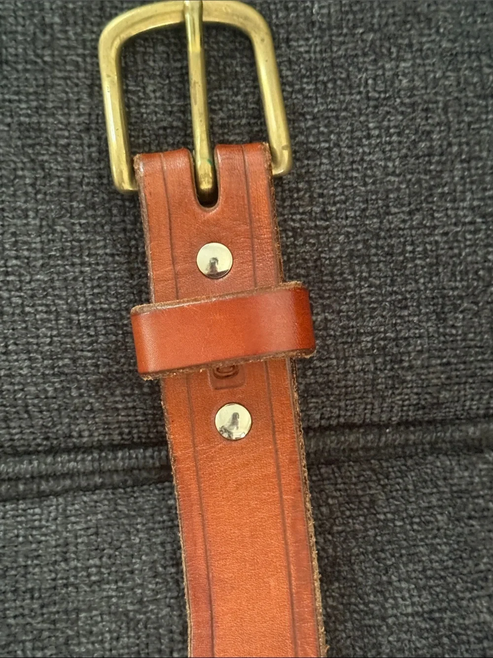 Men's Leather Belts Set  53”-56” — Black and Brown